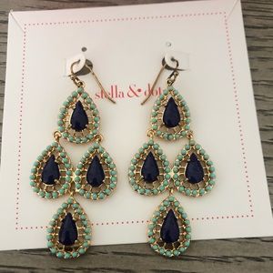 Stella & Dot chandelier earrings!